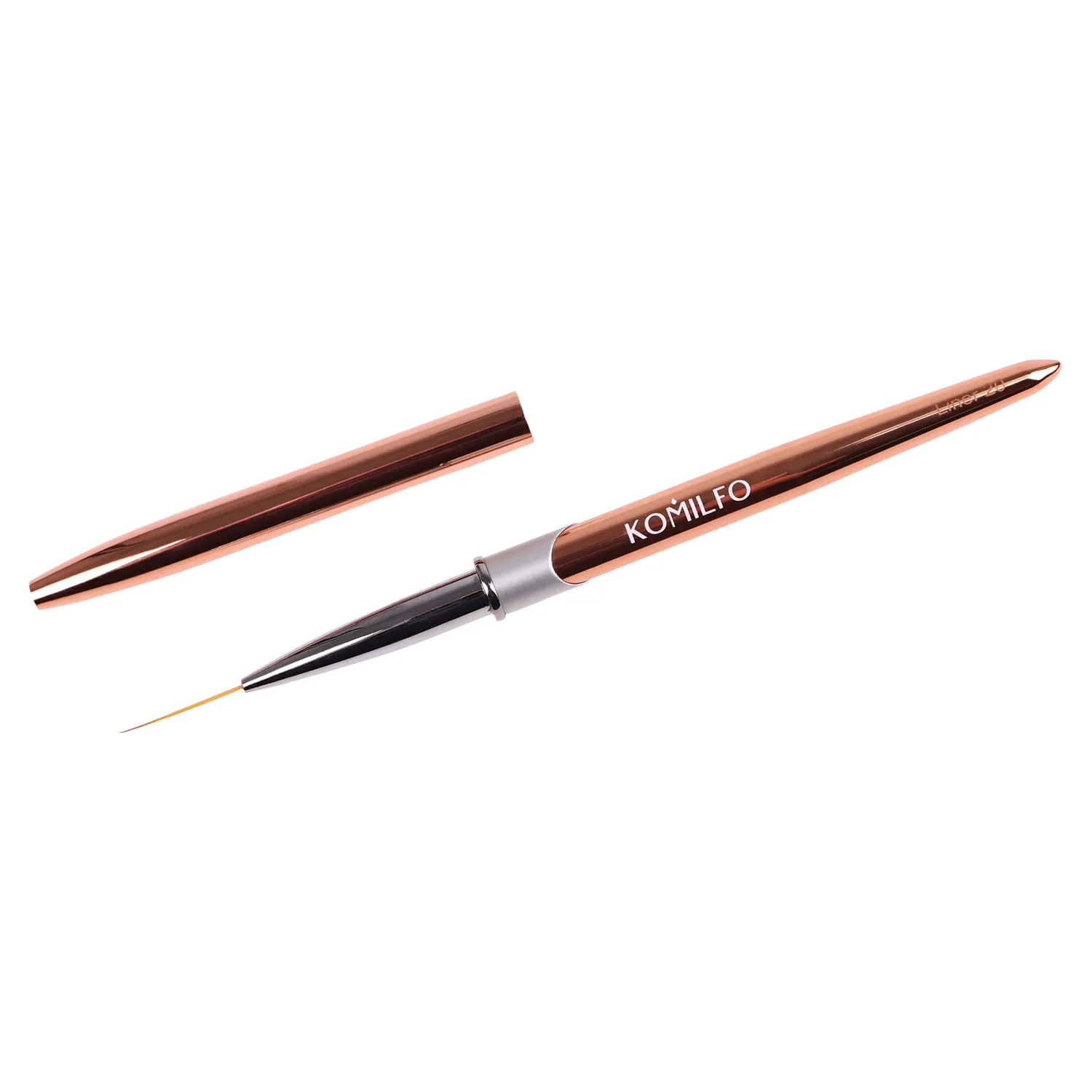 Komilfo Rose Gold Liner 20 pennello nail art nylon sottile