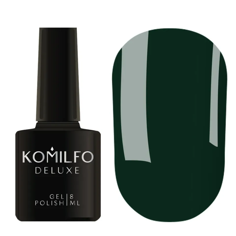Komilfo Deluxe D217 smalto semipermanente 8 ml verde petrolio