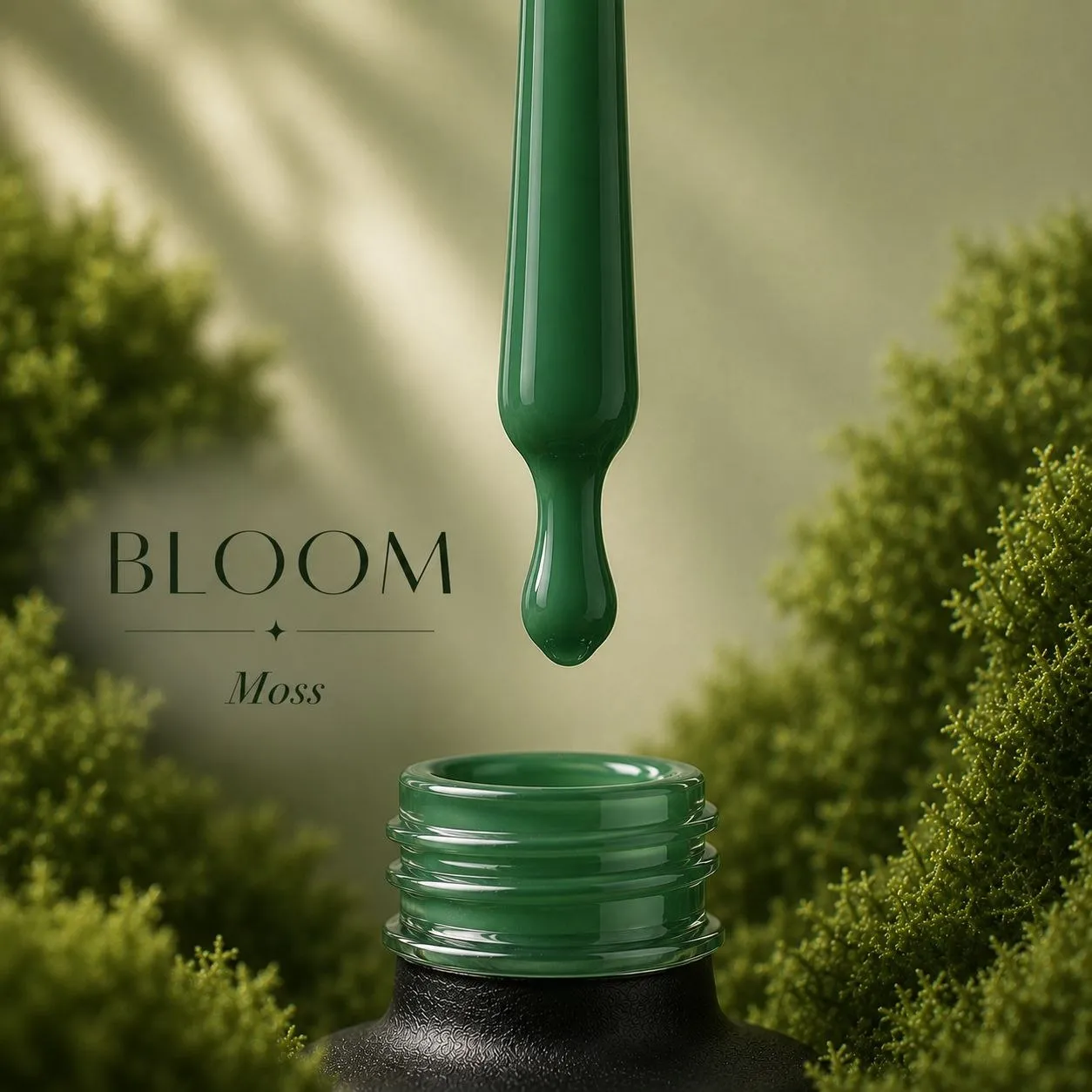 Komilfo Bloom Moss smalto semipermanente 8 ml verde muschio