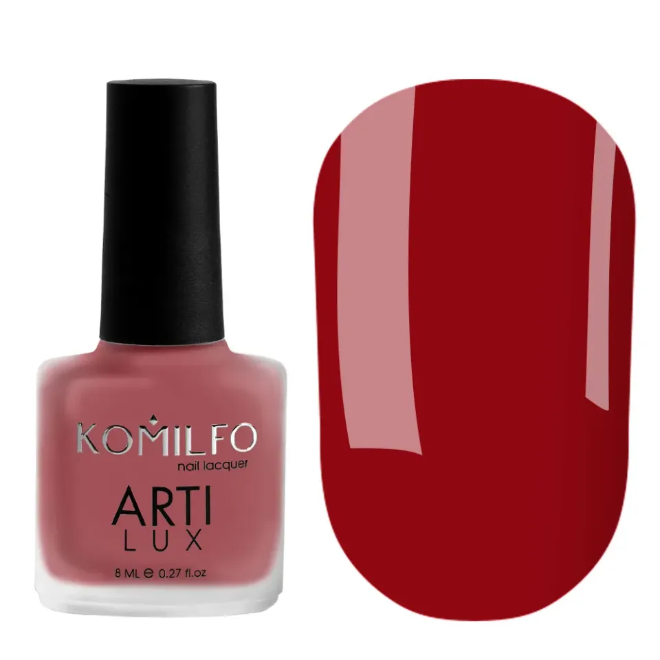Komilfo ArtiLux 021 smalto unghie 8 ml rosso scuro smalto