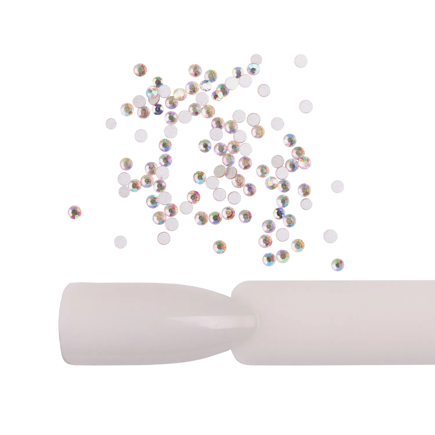 Komilfo Strass Light Peach AB misura 4 100 pezzi