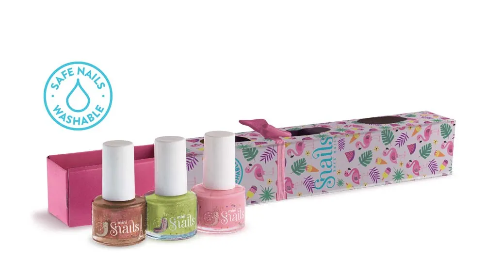 Snails Flamingo smalto 3 pezzi mini 7 ml