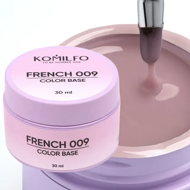 Komilfo Color Base French 009 base unghie 30 ml senza HEMA