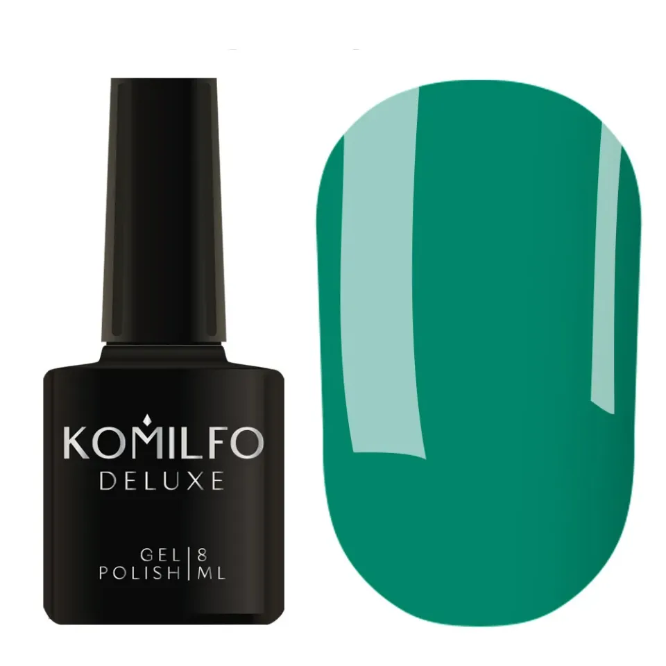 Komilfo Deluxe D150 Smalto Semipermanente 8 ml Verde Turchese