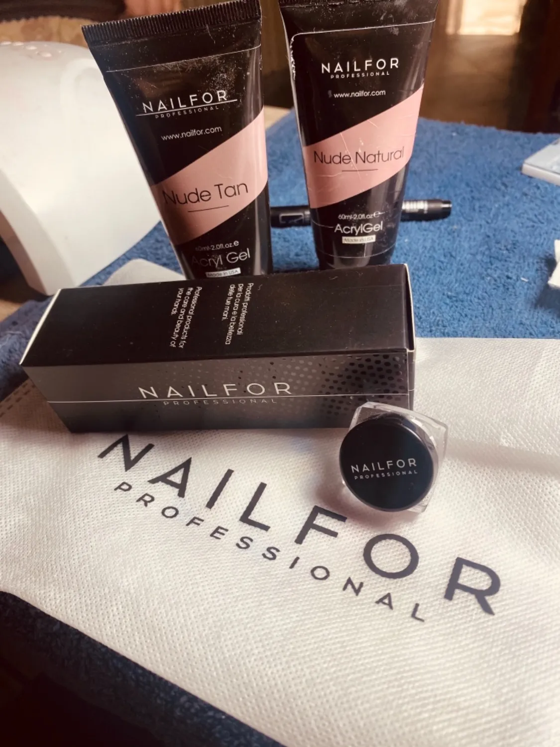 Nailfor Acrylgel Transparent Clear tubo 30ml resistente