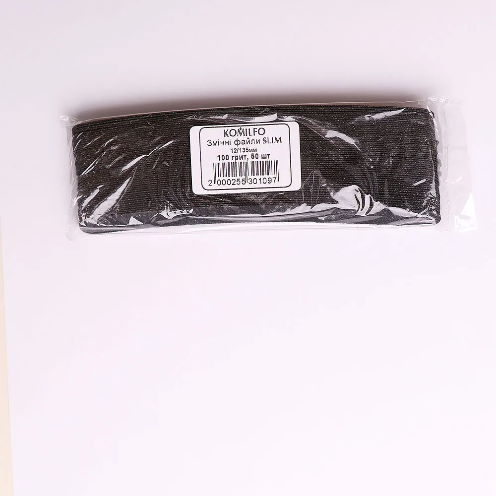 Komilfo Slim ricambi lime adesive 100 grit 50 pz