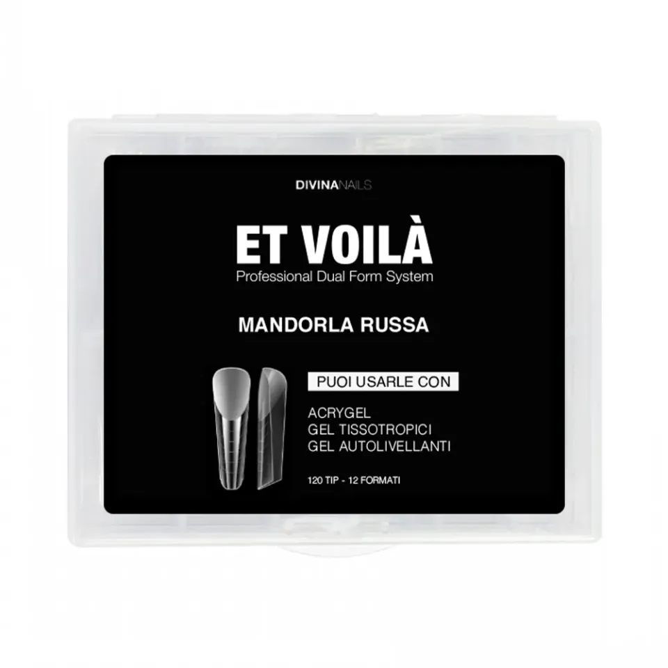 Diva Nails Et Voilà Mandorla Russa dual form 120pz gel