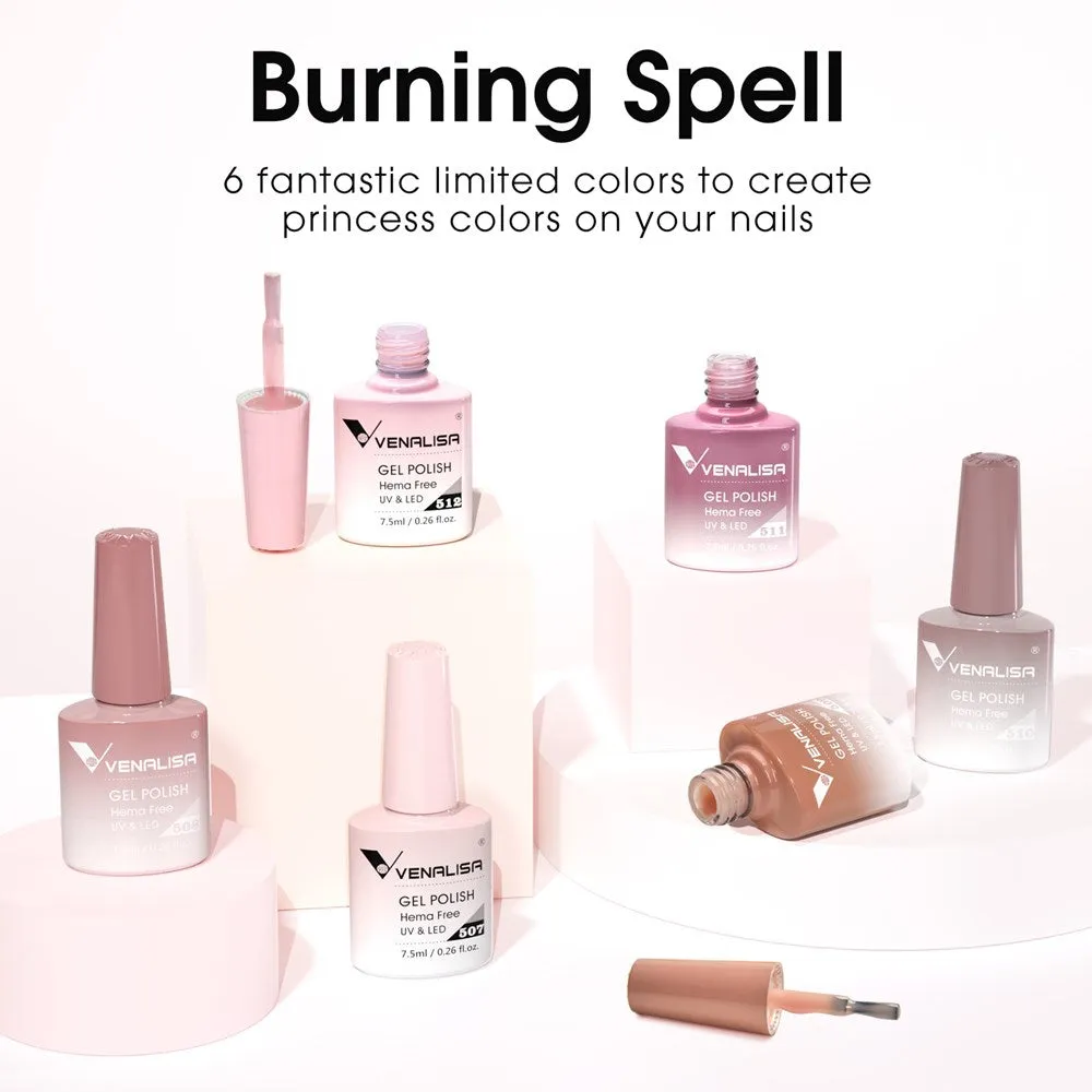 Venalisa Jelly set gel 6x7,5ml traslucido