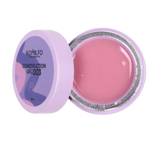 Komilfo Construction Gel 003 gel costruttore rosa 30 g rigido