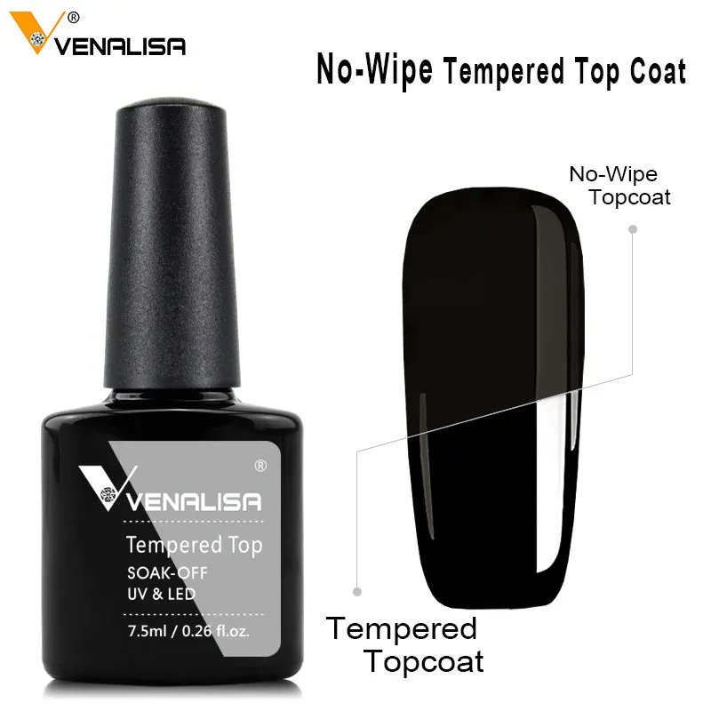 Venalisa Tempered Top Coat top no wipe 7,5ml HEMA free