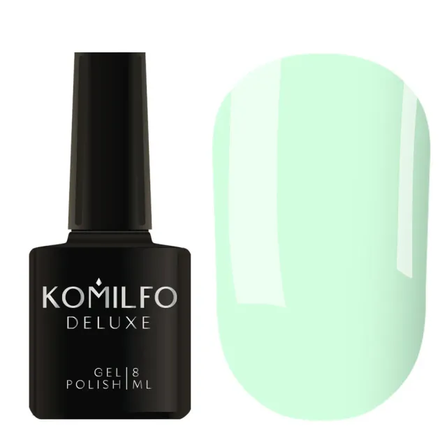Komilfo Deluxe D199 smalto semipermanente verde menta 8 ml